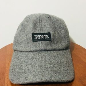Pink Victoria Secret baseball hat